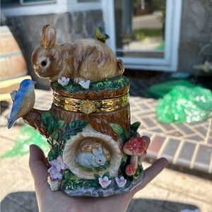 Charming Woodland Bunny Holiday Decor